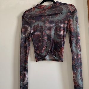 Urban Outfitters see through long sleeve